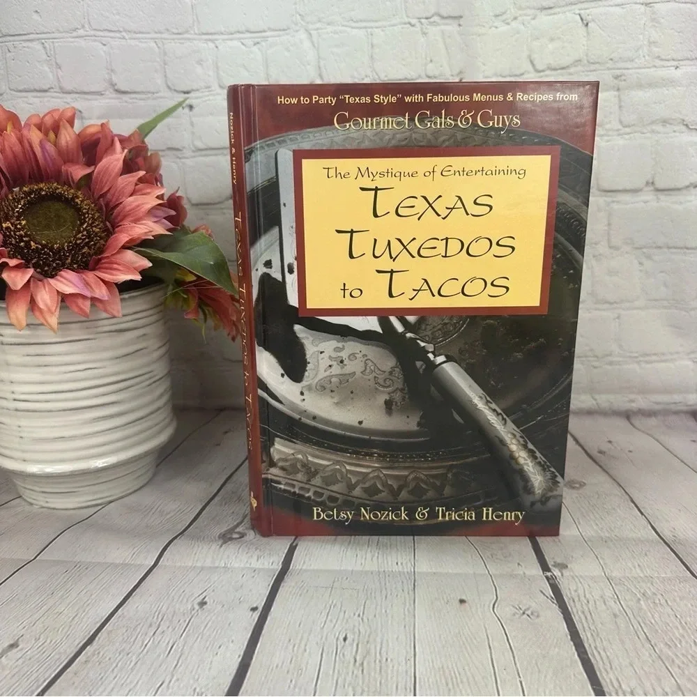 vintage 1997 cookBook texas tuxedos to tacos